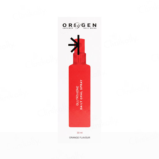 Oriygen Glutathione Daily Oral Spray - Orange Flavour